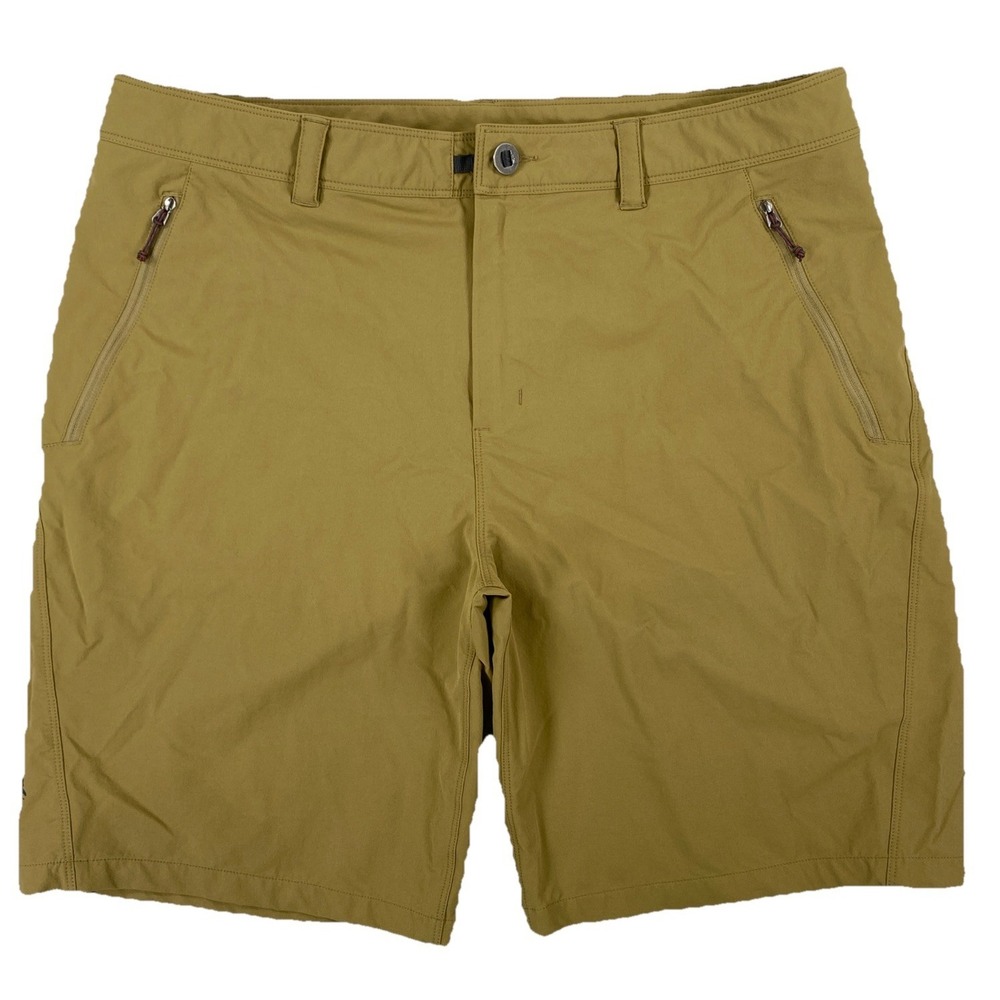 Sitka Gear Territory Shorts Men's 38 Beige 10" Inseam Stretch Hunting Hiking